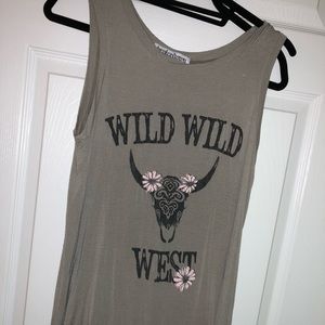 “Wild Wild West” tank top